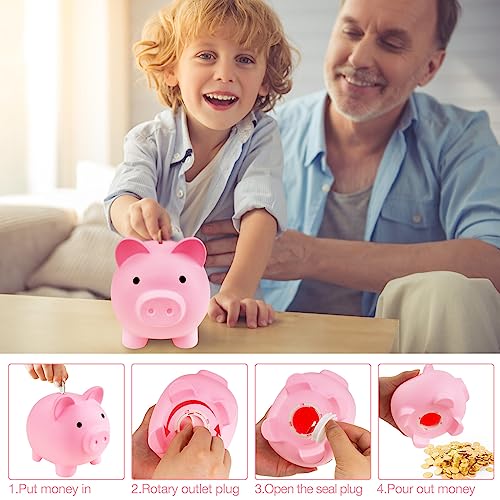 Tirelire Cochon Céramique XXL - Tirelire à Casser Pour Enfants Et Adultes - Cadeau Mariage Anniversaire Noël